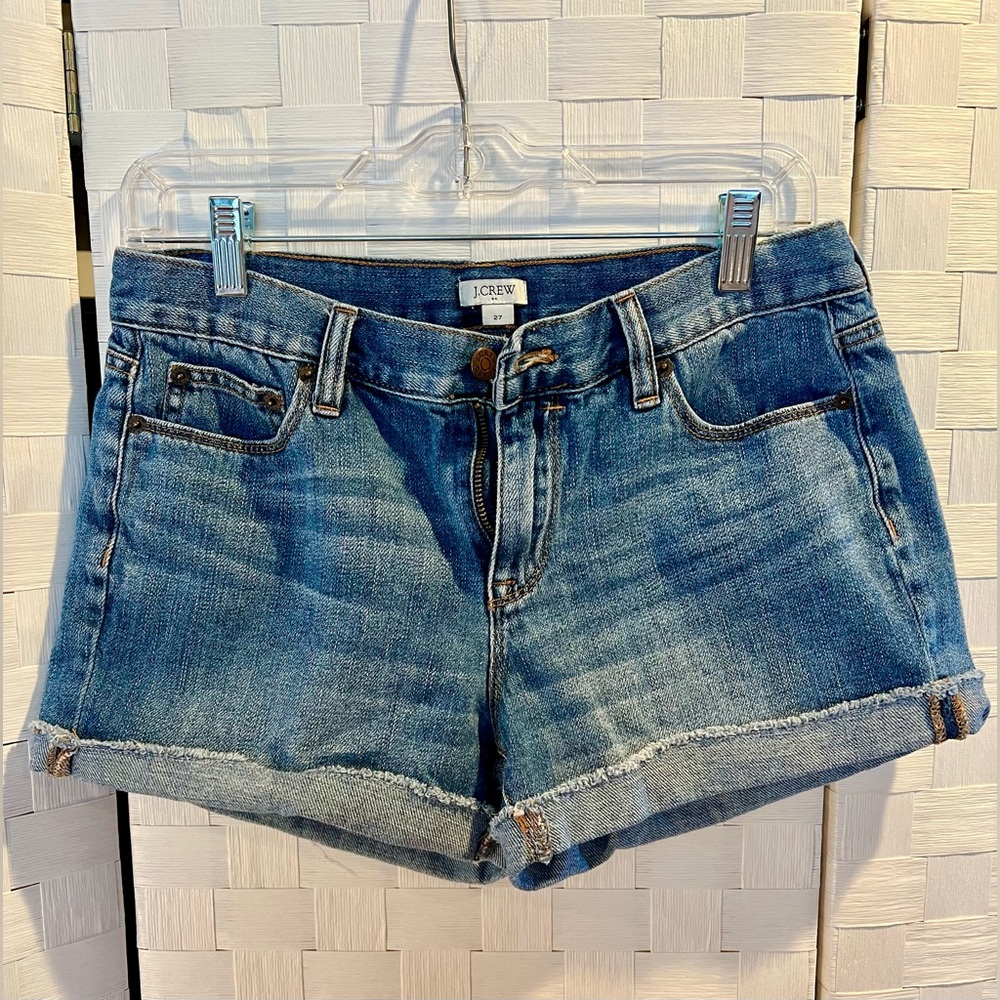 J. Crew Classic Blue Jean Shorts